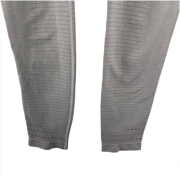 Gymshark Dry Seamless Leggings Gray Hi Waist Athletic Women's Small - Picture 4 of 7